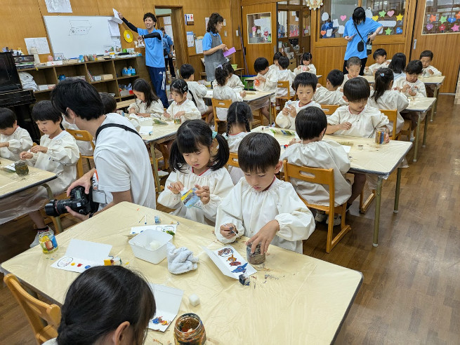 どんな個性あるランタンができるかな