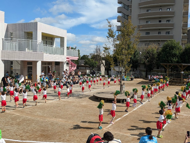 年中組遊戯「マスカット」　ノリがよくうまく踊れましたね