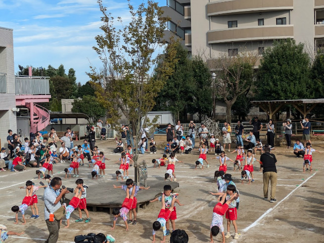 組体操は圧巻でした